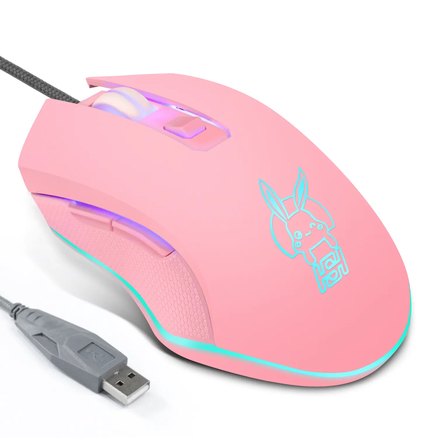 USB wired mouse, cute Pikachu mouse, computer accessories, peripherals, PC desktop mouse, cartoon mouse