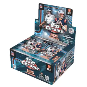 2025 Topps Chrome Football Jumbo Hobby Box