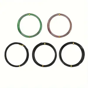 Bonsai Wire Kit with Tools, 164ft Aluminum Wires in 1mm, 1.5mm, 2mm, Durable for Indoor Bonsai Shaping, Gardening Craft Supplies