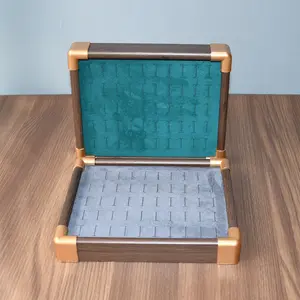 Elegant Ring Jewelry Display Tray - 100 Slots Large Capacity Luxury Jewelry Storage Box for Rings, Earrings and Small Accessories, Jewelry Trays, Jewelry Organizer, Divided Compartments, Jewelry Boxes