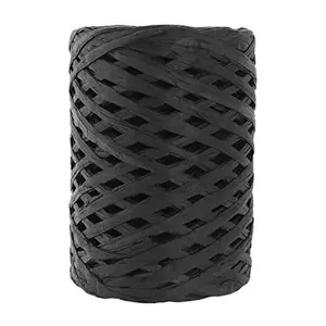 Mandala Crafts Matte Raffia Ribbon for Gift Wrapping - Raffia Natural Ribbon Bulk Roll - Twisted Paper Ribbon Twine Ribbon Raffia String for Weaving Decoration