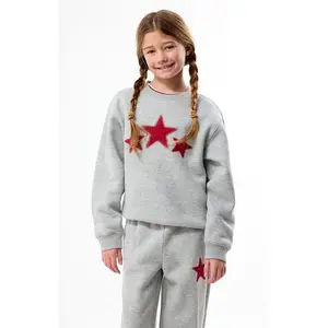 Pacsun Kids Star Applique Crew Neck SweatshirtÂ