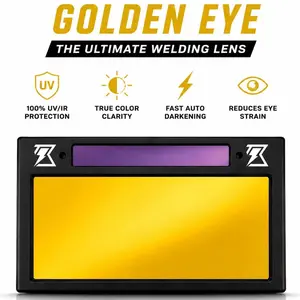 Blu-Bolt Auto Darkening Gold 2x4 Lens