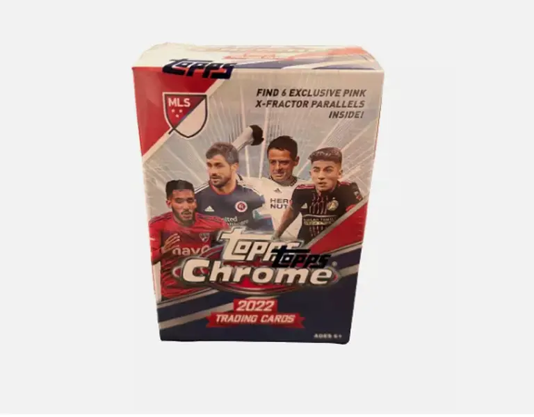 2022 Topps Chrome MLS Soccer Trading Cards Blaster Box