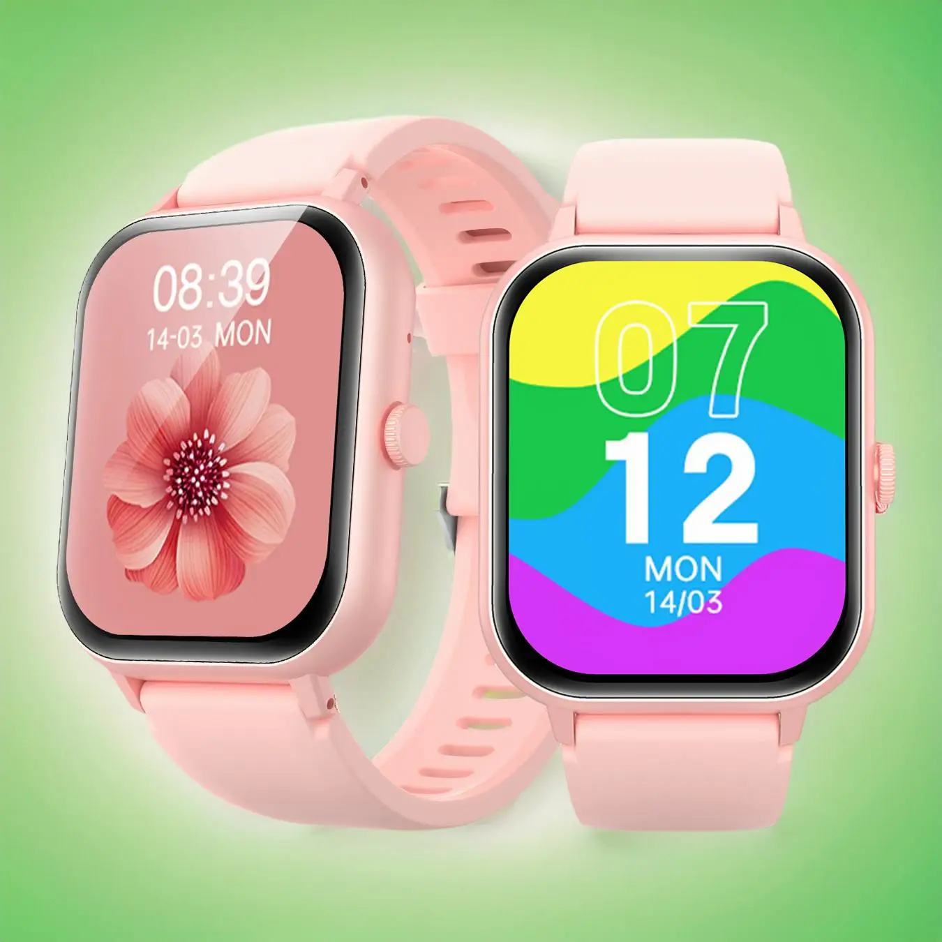 Multifunctional Smart Watch, Touch Screen Wireless Call & Music Player Digital Watch, Fitness Tracker with Health Monitoring Function, Waterproof Smar