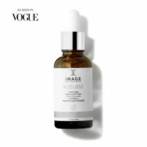 IMAGE AGELESS Total Pure Hyaluronic 6 Filler - Concentrated Topical Serum for Wrinkle Smoothing & Hydration Boost - Moisture