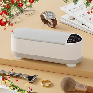 New portable ultrasonic cleaner with 2 modes, USB charging, jewelry and glasses cleaning machine, suitable for travel and home use