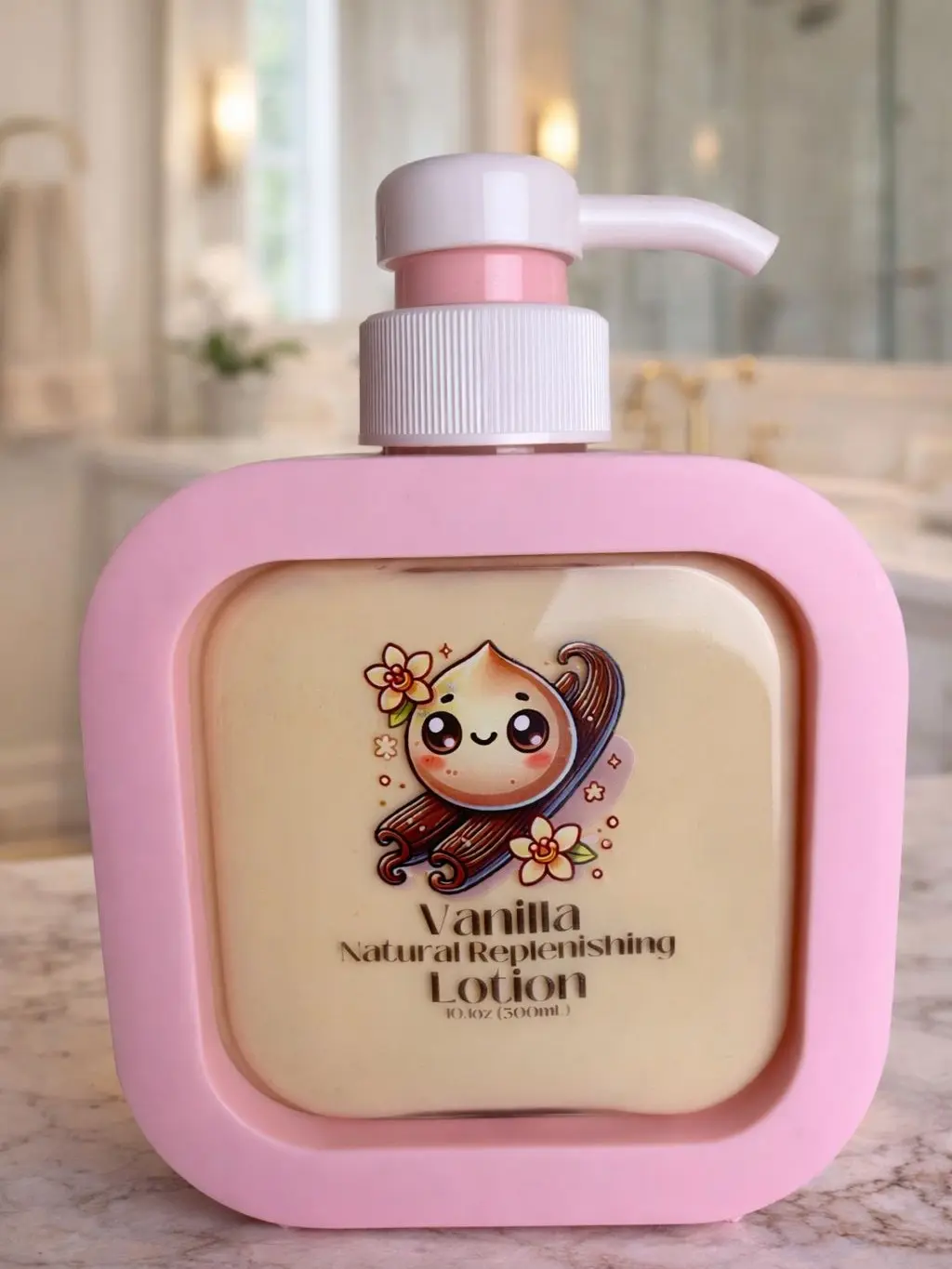 Soap-er Cute Vanilla Natural Replenishing Lotion Soap-er Cute Vanilla Natural Replenishing Lotion