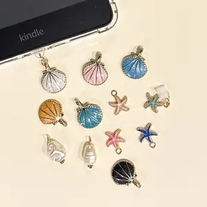 Coastal Chic Kindle Charm Beach Inspired Kindle Accessory Ereader Summer Bookish Charm Fits  Iphone Dust Plug Pastel Tech Gift for Book Club
