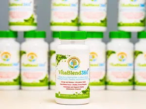 WELLNESS VitaBlends360 Complete Nutrition Formula for Men & Women, 60 Capsules - Healthcare & Fitness - Supplement, Edible Dietary Vitamin