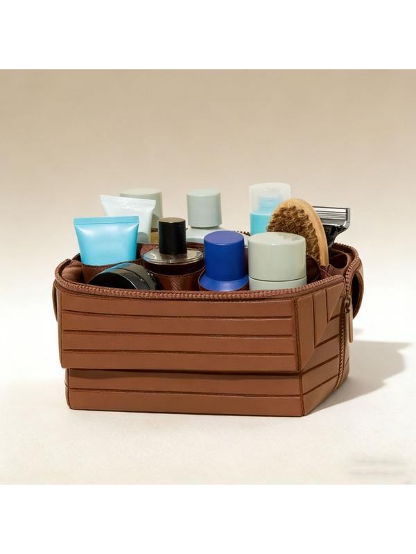 Waterproof Travel Toiletry Bag 2026 New Foldable Cosmetic Case Cosmetic Pouch Large Capacity Organizer with Compartments for Toiletries Skincare Products