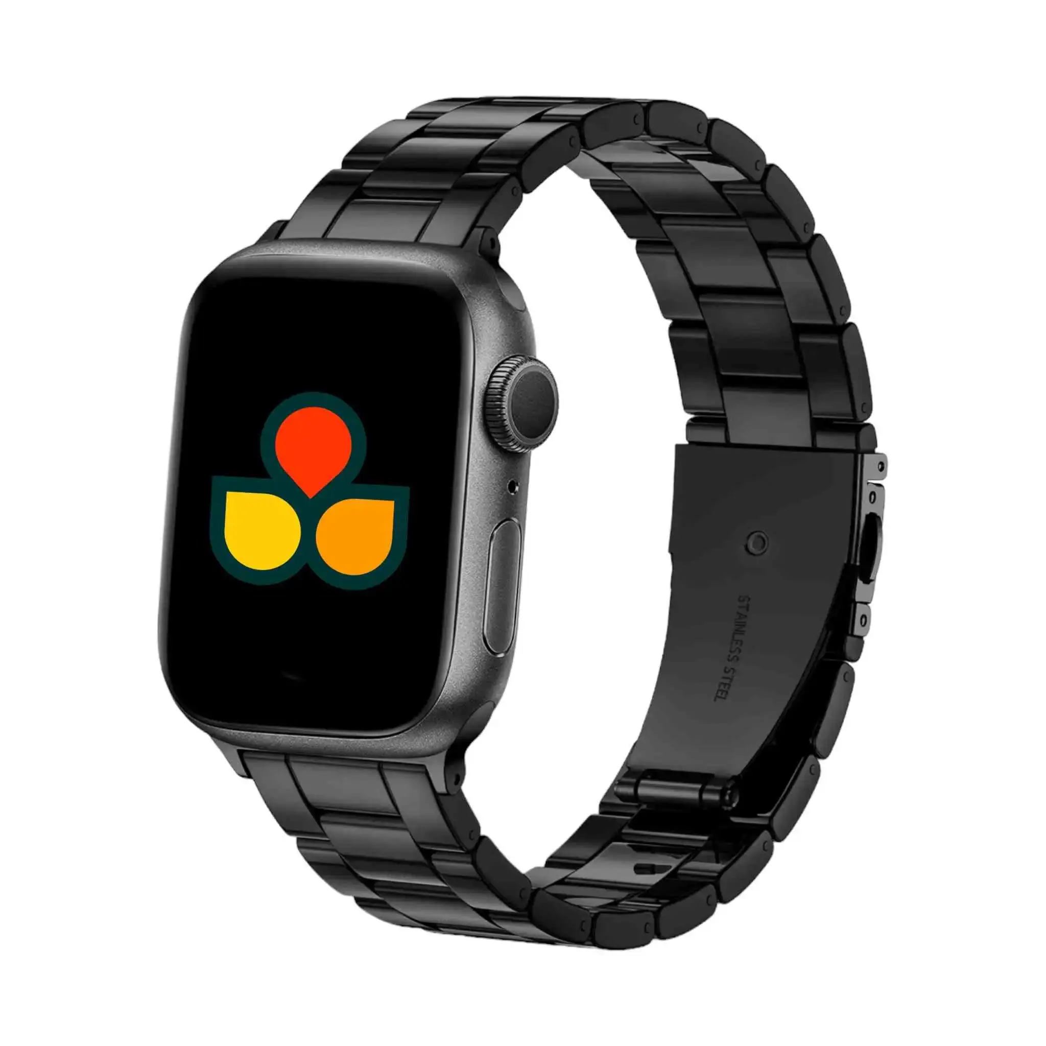 Classic Buckle Ceramic Watch Band - White, Wearable Design, Steel Construction, Classic Style