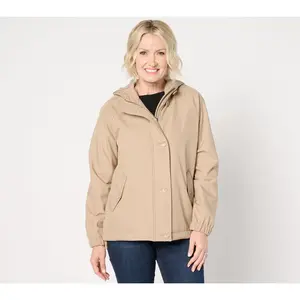 Dennis Basso V-Luxe Coat with Button Vent