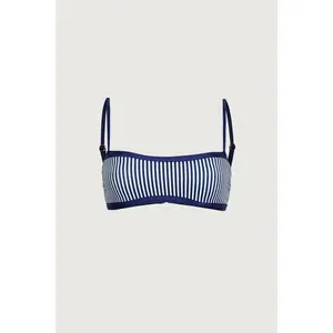 Bandeau Top (Navy Pinstripe/N