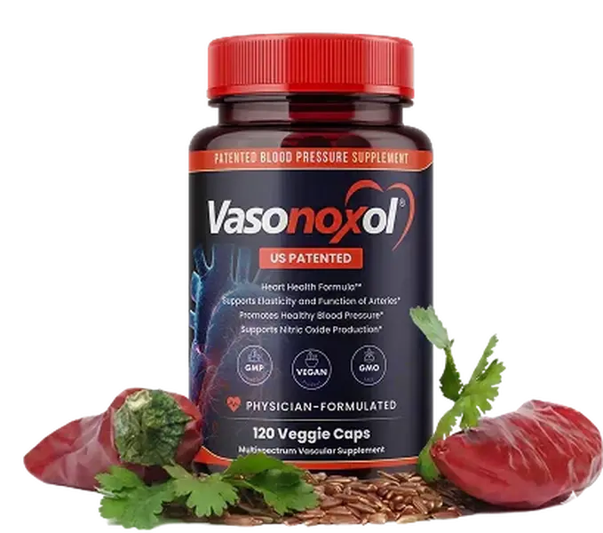 Vasonoxol® – Advanced Plant-Based Formula for Daily Vitality | U.S. Patented