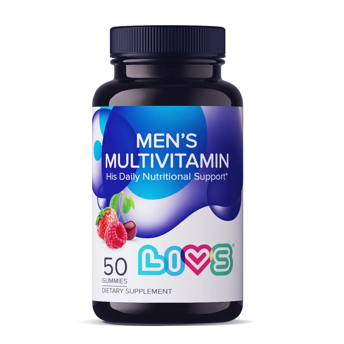 Men's Fruit-Based Multivitamin Supplements, Health & Nutrition Support Formula Healthcare Bathroom