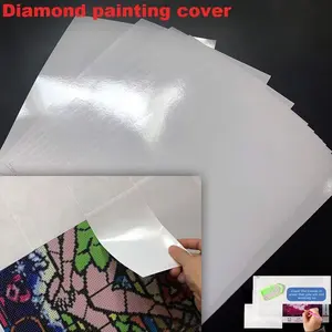 20pcs Diamond Painting Tool Dust Cover Paper, Waterproof Anti-Adhesive Diamond Painting Dust Film, Protective Tool Divider Sheet