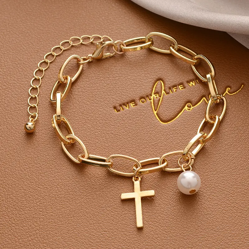 2112 # Cross Bracelet