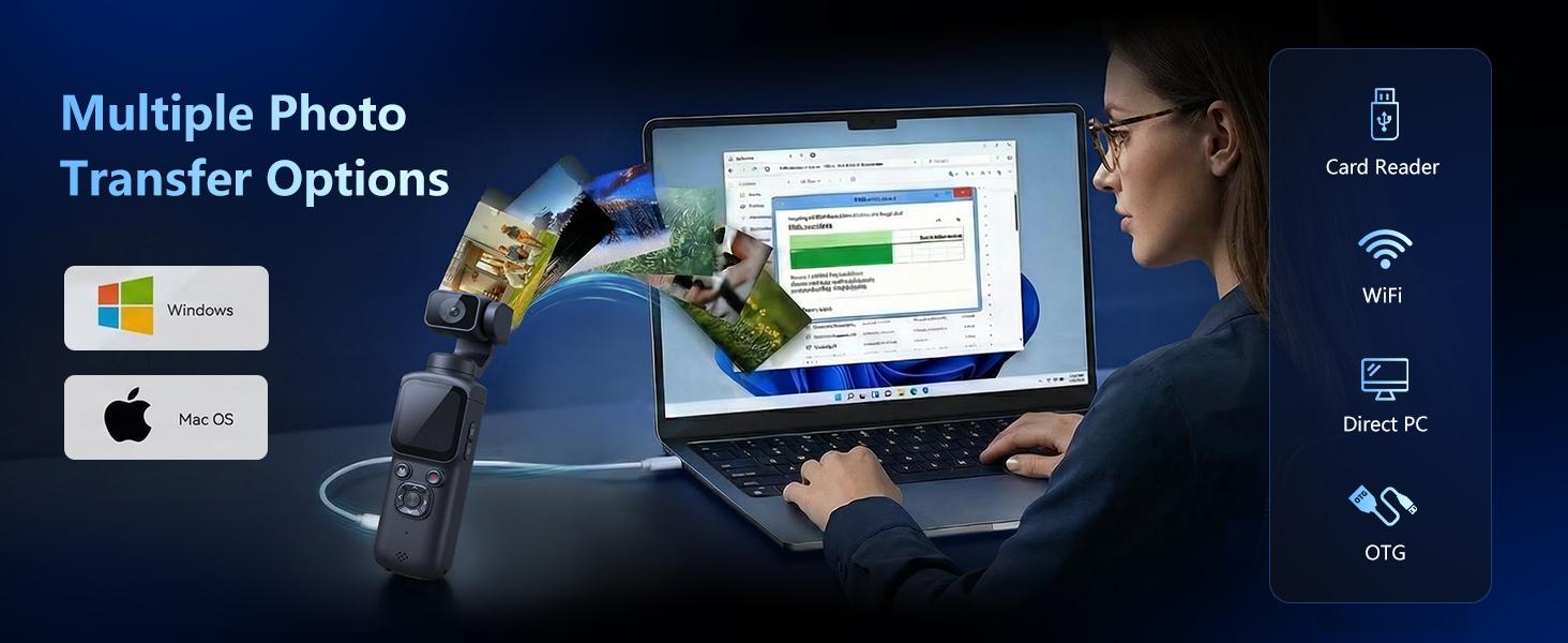 Lmzour 4K Vlogging Camera with Face Tracking & 330° Rotating Lens | Pocket Camera for TikTok & YouTube Lmzour 4K Vlogging Camera with Face Tracking & 330° Rotating Lens | Pocket Camera for TikTok & YouTube