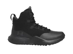 Under Armour Men's UA Micro G Stellar Mid Tactical Boots BLK/BLK 3028316-001 with Laces for Style and Functionality