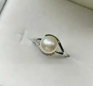 [R12]Classic Series, S925 Eye-Inspired Pearl Ring – Captivating Design for Everyday Wear & Special Occasions