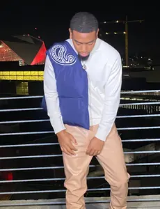 Reversible Puffer Vest - Navy, Suitable for Men, Versatile Style, Ideal for Streetwear and Casual Wear