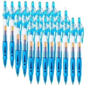12-Pack Ballpoint Pen Set, 0.5mm Fine Tip, Blue Ink, Comfortable Grip, Quick-Dry, Smooth Writing, Writing Practice Pens, Ideal for Notes and Writing, Perfect Gift