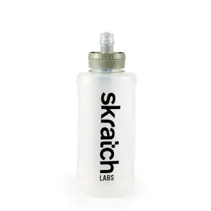 Skratch Labs HydraPak SkyFlask 500mL – Soft, Handheld Running Flask with Adjustable Strap | Leakproof, BPA-Free, Freezable | Compact Hydration for Runners & Hikers