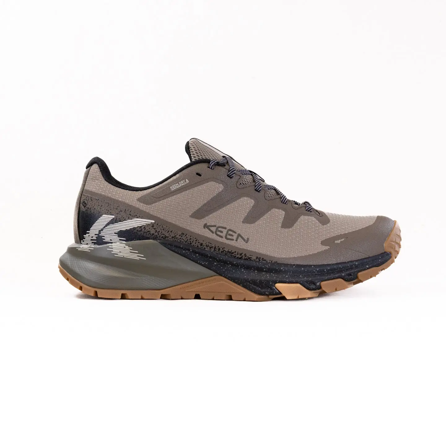 KEEN Targhee Apex Waterproof Hiking Shoe (Men's) - Brindle/Canteen