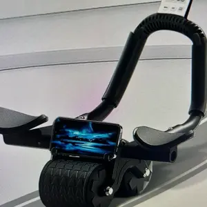 Core Muscles Abdominal Ab Roller Portable Dual Twist Waist