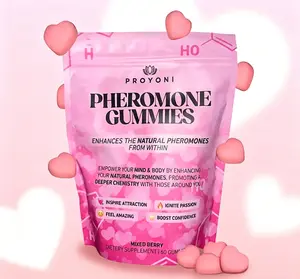 ProYoni Pheromone Gummies, Mixed Berry Flavor, 60 Count, Dietary Supplement Vitamin Fitness Edible