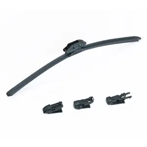 VEVOR 19 Rubber Wiper Blades, 48 cm Universal Replacement Wind Shield Wiper, Low Noise Better Fit, with 4 Different Clips for most Car, Easy Installation