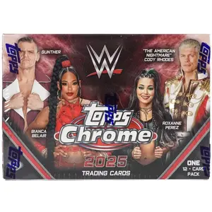 2025 Topps Chrome WWE Breakers Delight Trading Cards