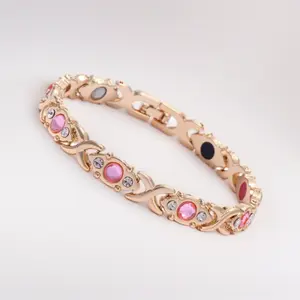 Energy   for Women – Adjustable Eco-Friendly Alloy Wristband with Sparkling Rhinestones,  Therapy  for Wellness & Style bracelet magnetic