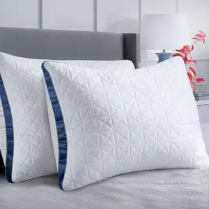 Pillows for Sleeping (2-Pack), Luxury Hotel Pillows Queen Size Set of 2,Bed Pillows for Side and Back Sleeper (Queen)/(KING)