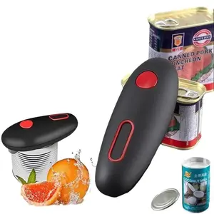 Electric Can Opener Automatic Jar Bottle Can Machine One Touch Portable Kitchen Hand Free Opening Opener Tool Gadgets Utensils Plastic Traditional