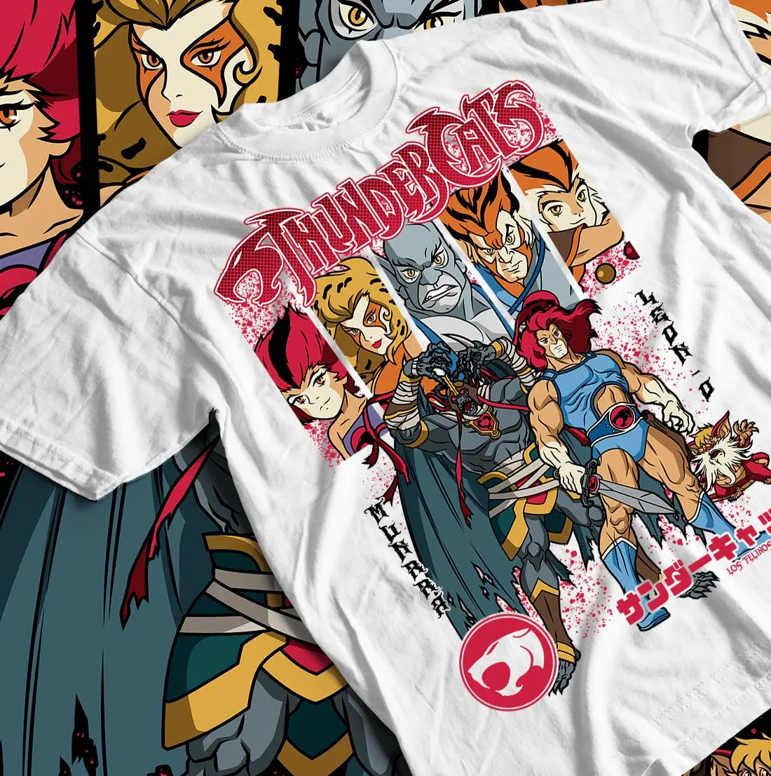 Thundercats Retro 80s T-Shirt, Vintage Anime Cartoon Graphic Tee, Classic ThunderCats Cartoon Shirt for Men Women, 80s Nostalgia Streetwear, Retro TV Show Fan Gift, Cool Graphic T-Shirt