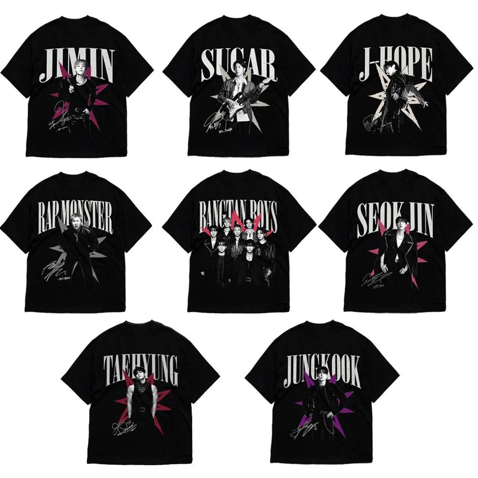 Vintage Seven Comfort Colors Shirt, Bang-tan Kpop Merch, Retro 90s Shirt, Gifts For Fan