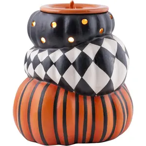 Halloween Collection - Scented Warmer - Scary Season Wax Block Melter and Burner - Electric Fall Scented Home Air Freshener Gift