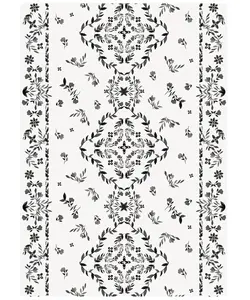 The August Rose White Shwally Playmat