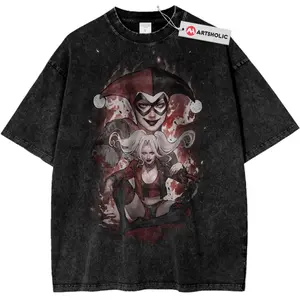 Harley Quinn Shirt, Superheros Shirt, Vintage TShirt 45730 1785