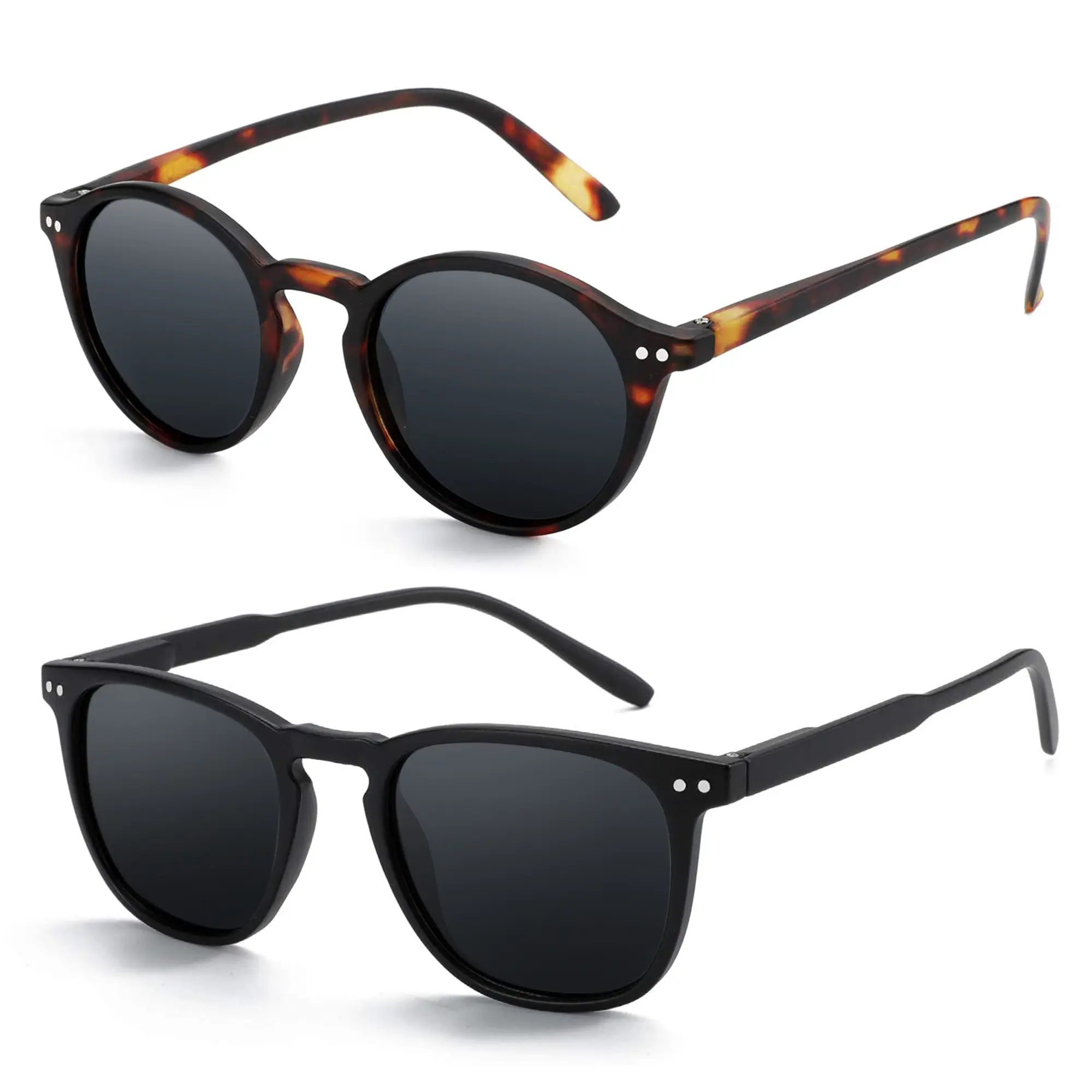 C3 2 Pack (Square Black & Round Tortoise)