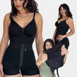 COMBO SHORT CORTO Y BODY TANGA Shapewear