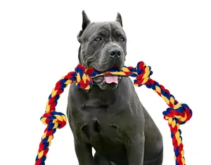 BLINCOO Elite 48" Heavy Duty Dog Rope Toy for Large Breeds - Unbreakable, Durable, and Weatherproof Tug of War Toy for Interactive Play and Training
