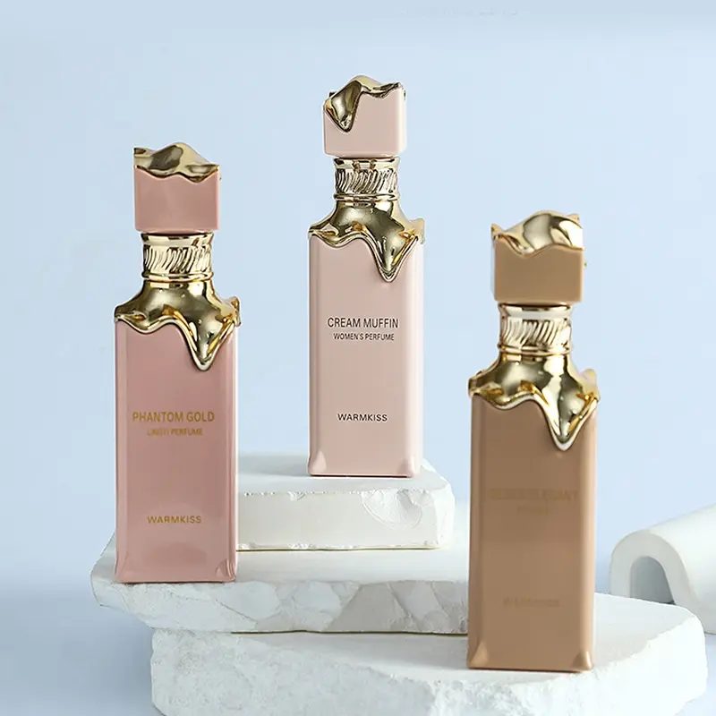 Women's Cream Pancake Scented Phantom Gold Perfume, Long-Lasting Sweet Vanilla Scented Gourmand Vanilla Fragrance for Women & Men, Perfect Gift for Friends, Ideal for Daily Use