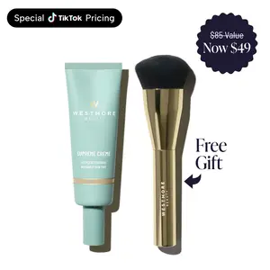 Supreme Cream Buildable Skin Tint + Free Foundation Brush