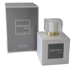 SABOTAGE UOMO POUR HOMME 3.4OZ EDP SPRAY FOR MEN BRAND NEW.