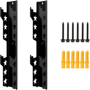 2PCS Jack Stand Rack Wall Mount Organizer Car Floor Jack Stands Holder Wall Storage Rack Mount Brackets Fits 2 3 4 Ton Jack Stands Tower Trailer Accessories Tool
