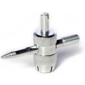 1PCS Valve Core Wrench 4 in 1 Valve Wrench Bicycle Degassing Tool Valve Core Wrench