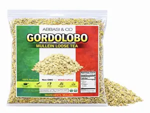 5oz Mexican Mullein Flowers & Petals Tea Verbascum Thapsus - Gordolobo Herbal Tea Yellow Petals | 100% Natural Loose Leaf Tea | IMPORTED FROM MEXICO